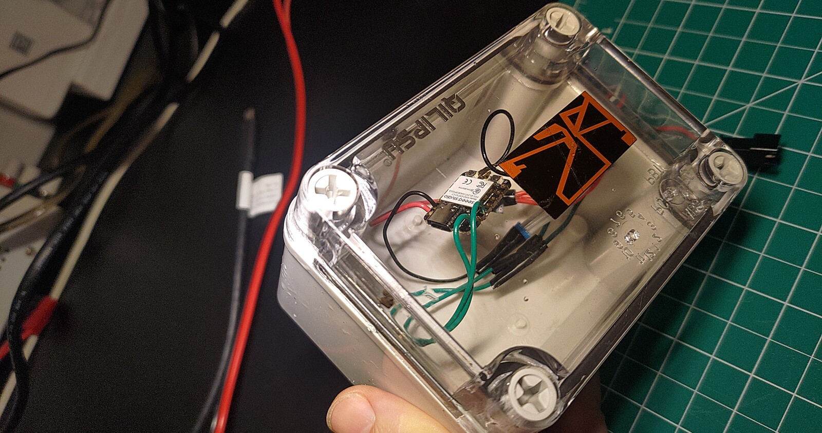 V3 of my lights controller, top view